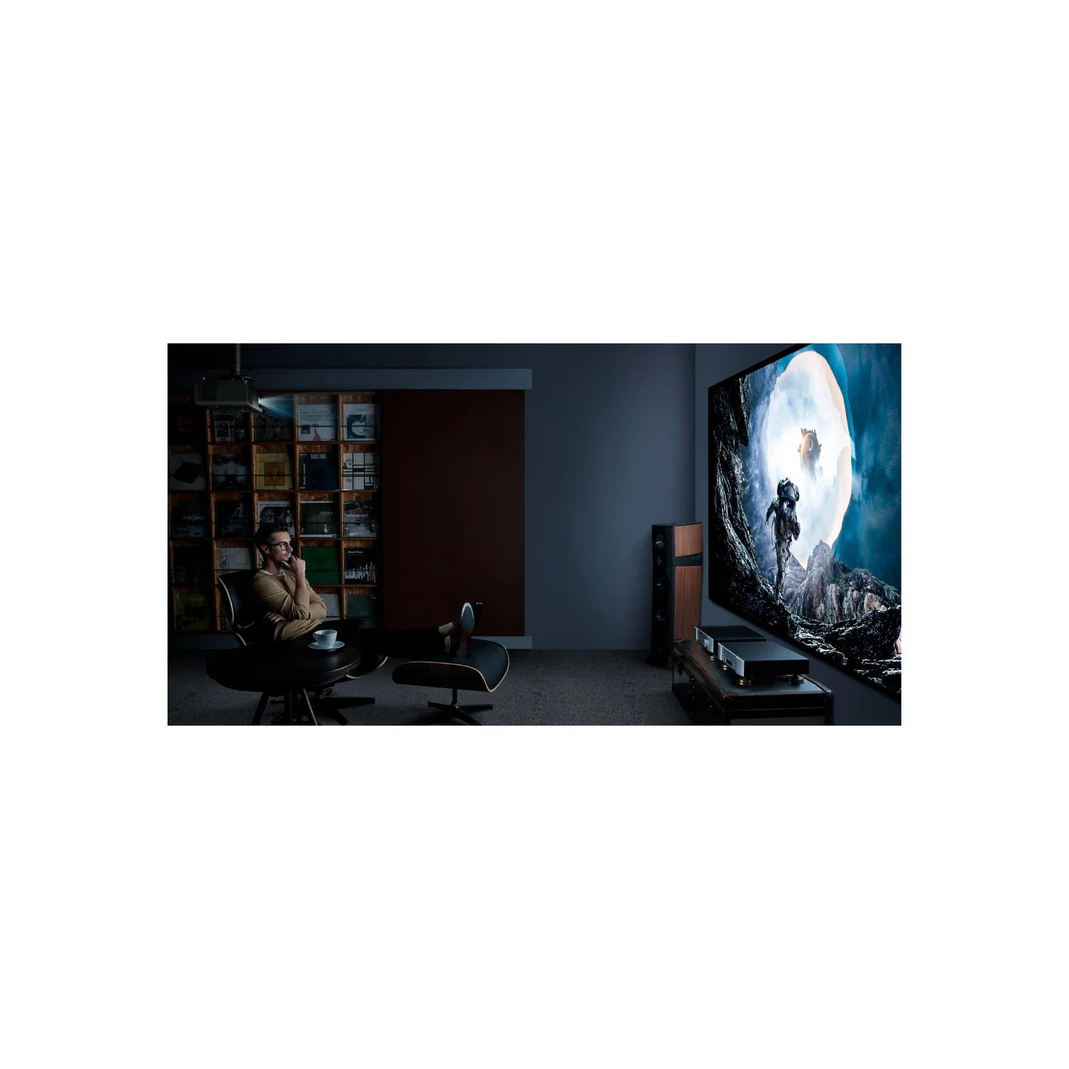BenQ W4100i - 3200 Lumens 4K HDR UHD Android Smart Home Cinema Laser Projector with AI - view 1