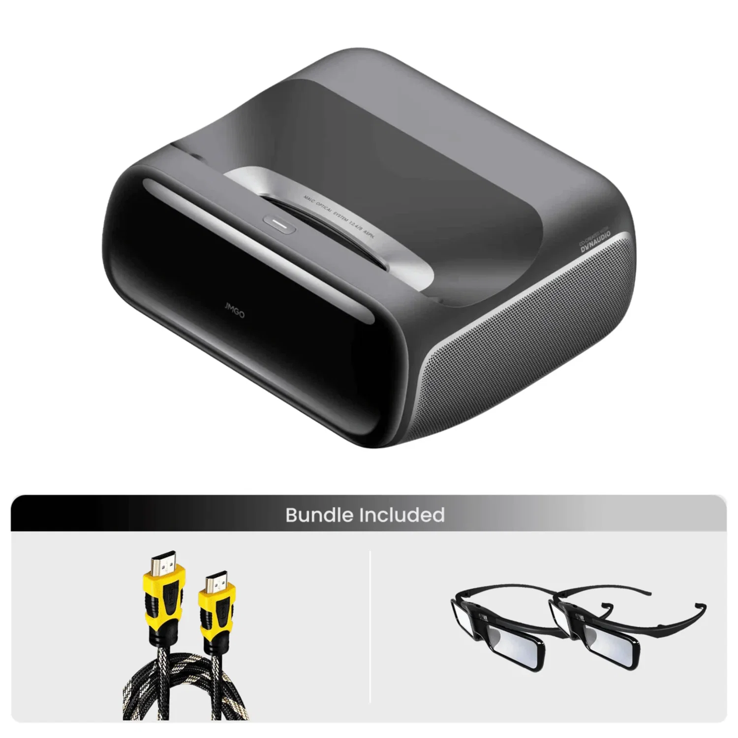 JMGO O2S Ultra 4K Triple Laser Ultra-Short Throw Projector - view 2