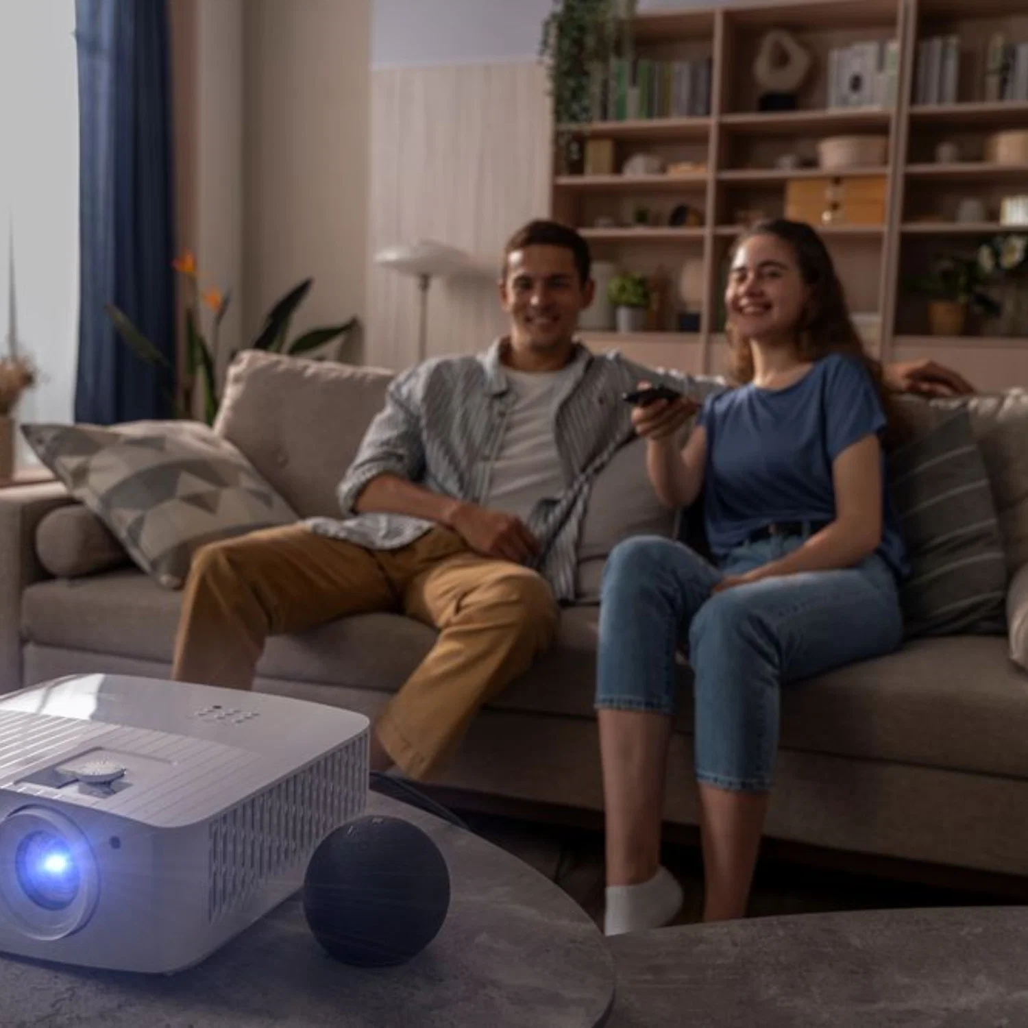 Optoma UHD55 - 4K UHD Smart Home Cinema Projector with 3600 lumens - view 6
