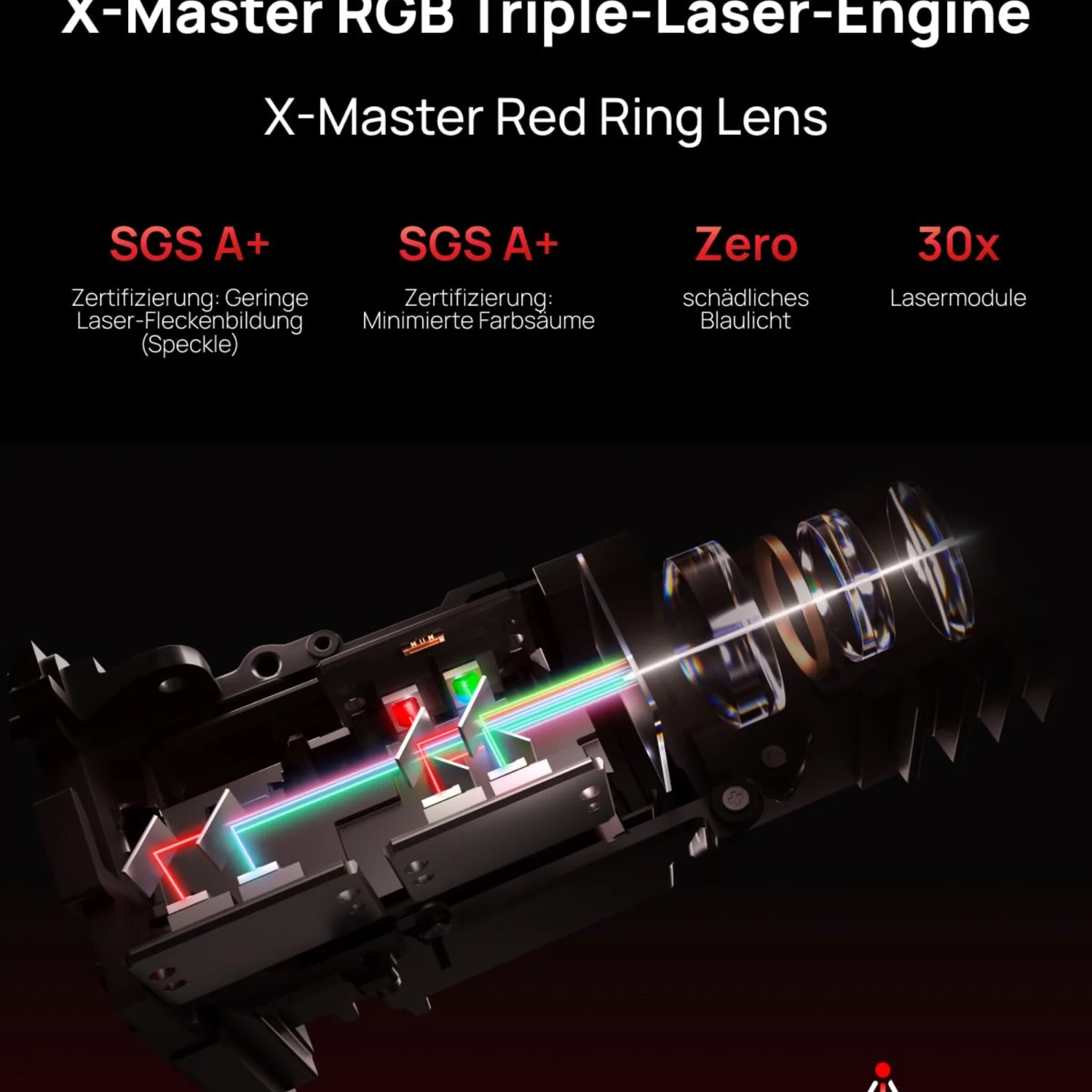 XGIMI Horizon 20 Pro - 4K UHD Android Smart Triple Laser Projector With IMAX Enhanced, 4100 ISO Lumens - view 2
