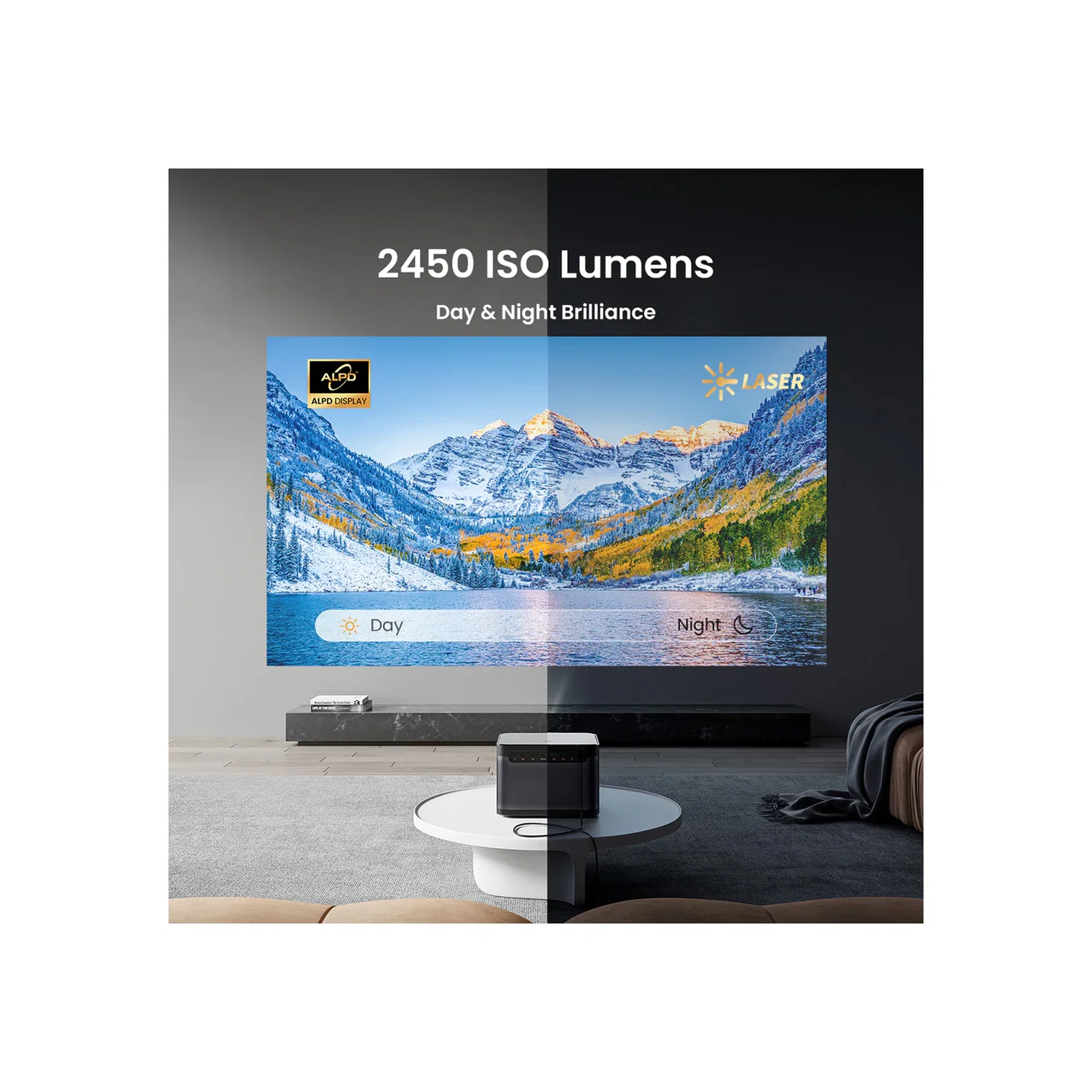 Dangbei Mars Pro 2 - First Google TV 4K UHD Laser Projector With 2450 Lumens - view 3
