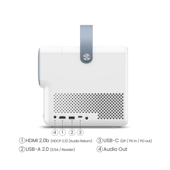 BenQ GP100 - 1080P LED Android TV Smart Portable Projector - view 3