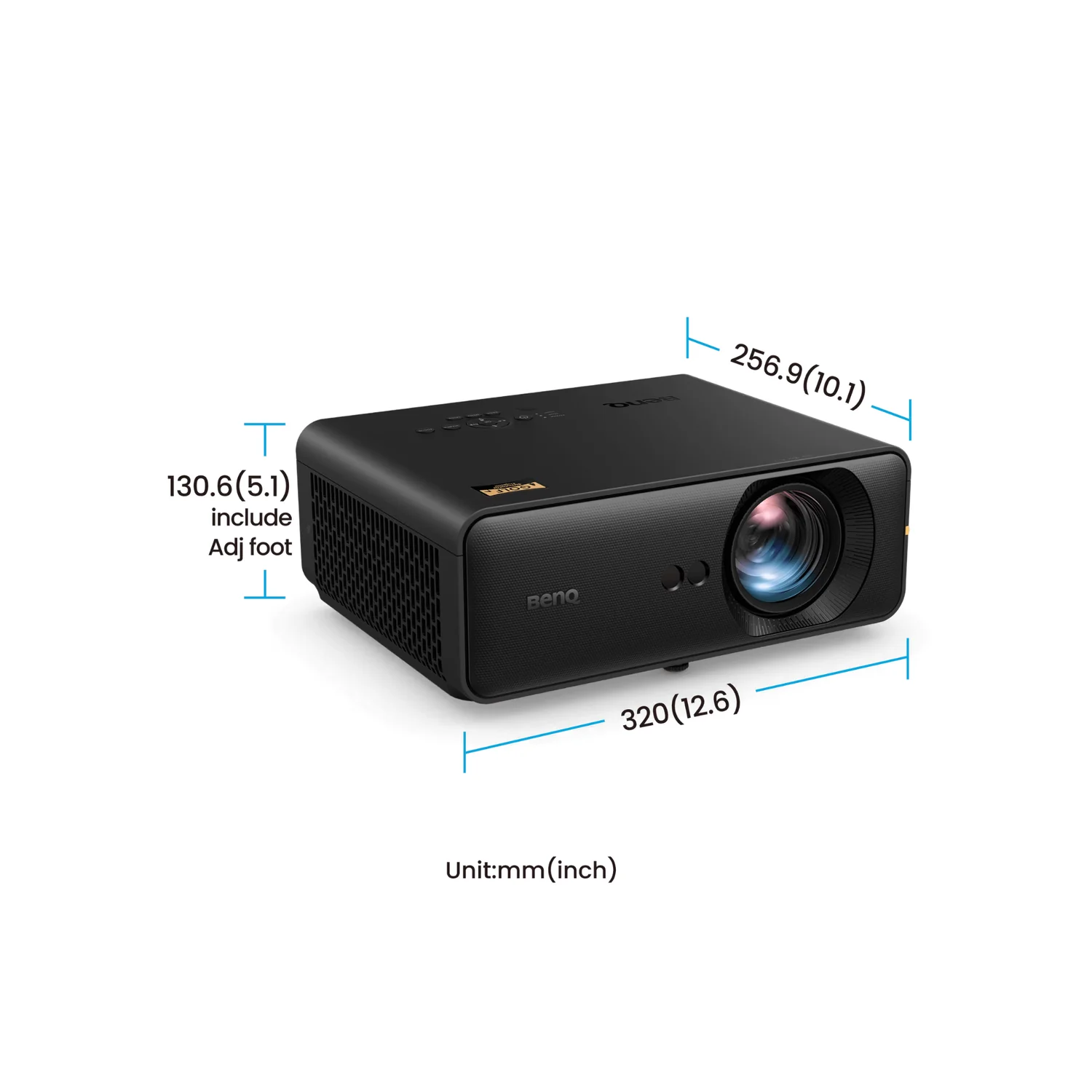 BenQ AH500ST - 4000 Lumens Short Throw Full HD Laser Projector (Golf Simulator Projector) - view 4