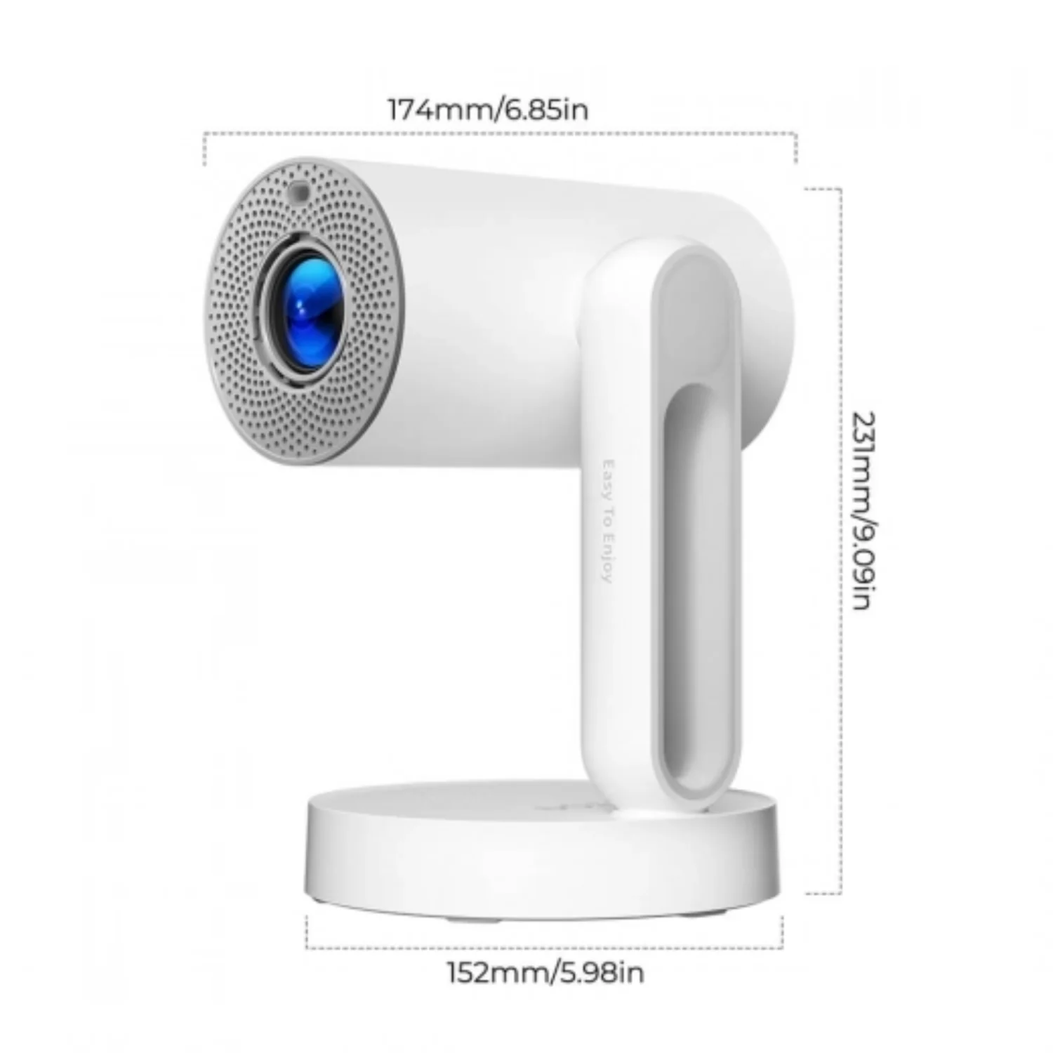 ETOE Starfish Plus - 300 Lumens 1080P Full HD DLP Google TV Smart Portable Projector - view 1