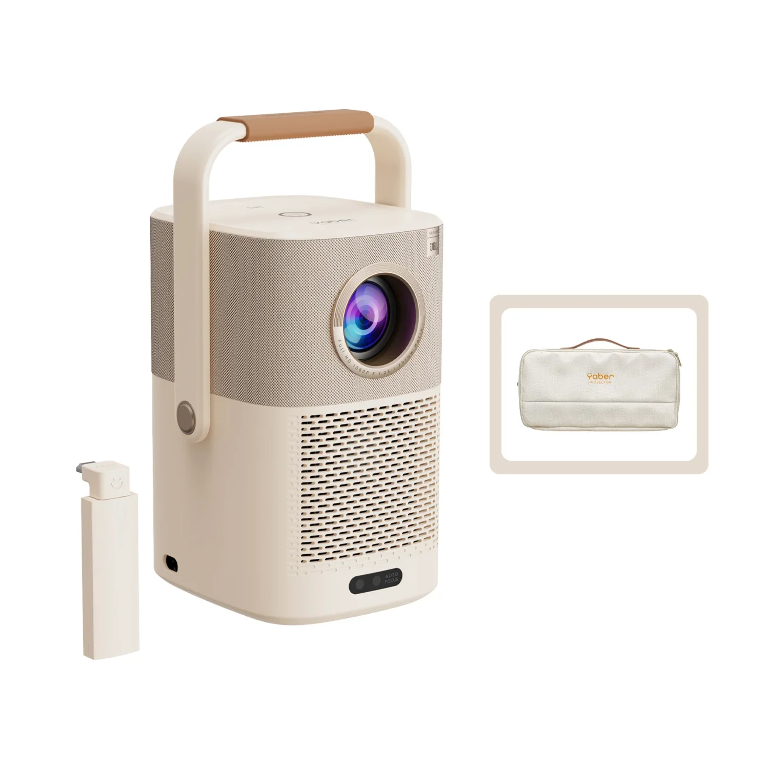 Yaber T2 Plus - Google TV Smart 1080P Full HD Projector Portable Projector with Rechargeable Battery - view 1