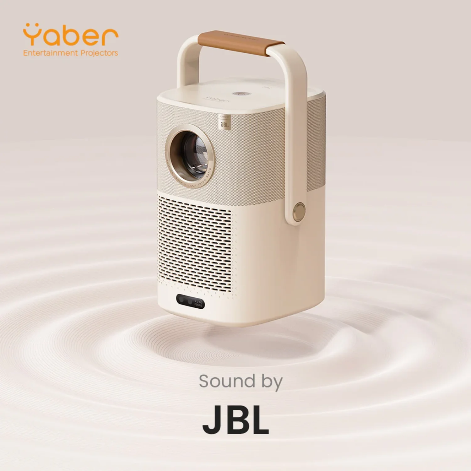 Yaber T2 Plus - Google TV Smart 1080P Full HD Projector Portable Projector with Rechargeable Battery - view 2