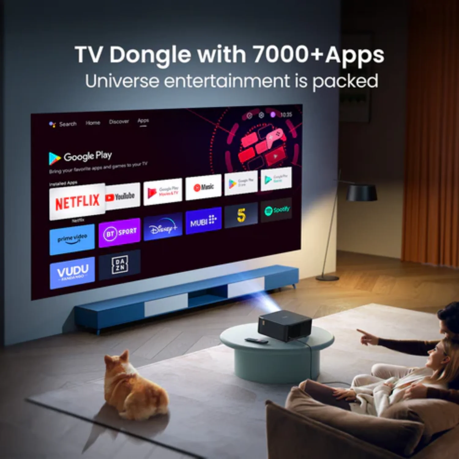 Yaber K2s - Android Smart 1080P Full HD Projector - view 3