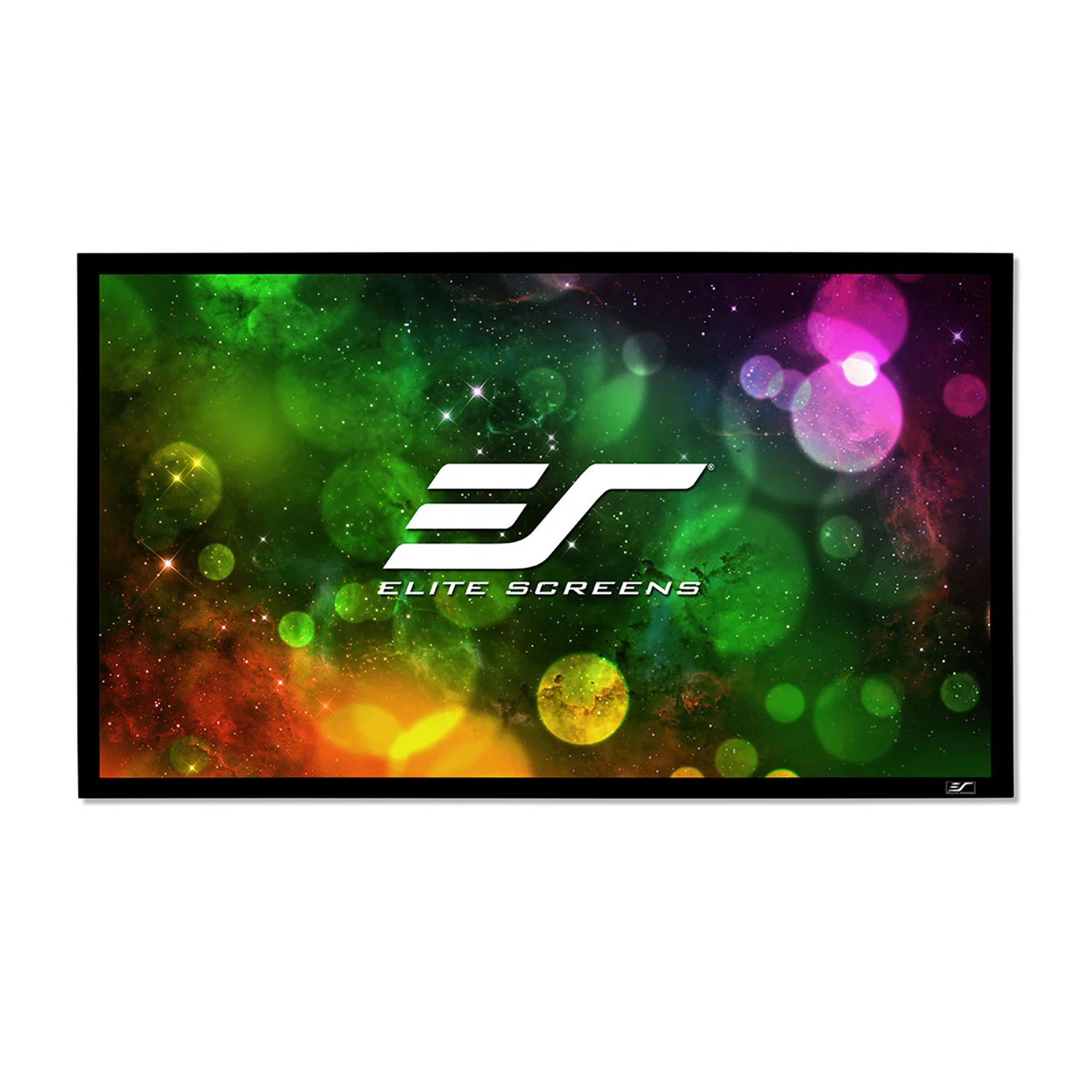 Elite Screens SB100WH2 - 100 Inches Sable Frame B2 Series 3D 4K/8K UHD Fixed Frame Home Theatre Projection Screen - CineWhite (16:9) - view 3