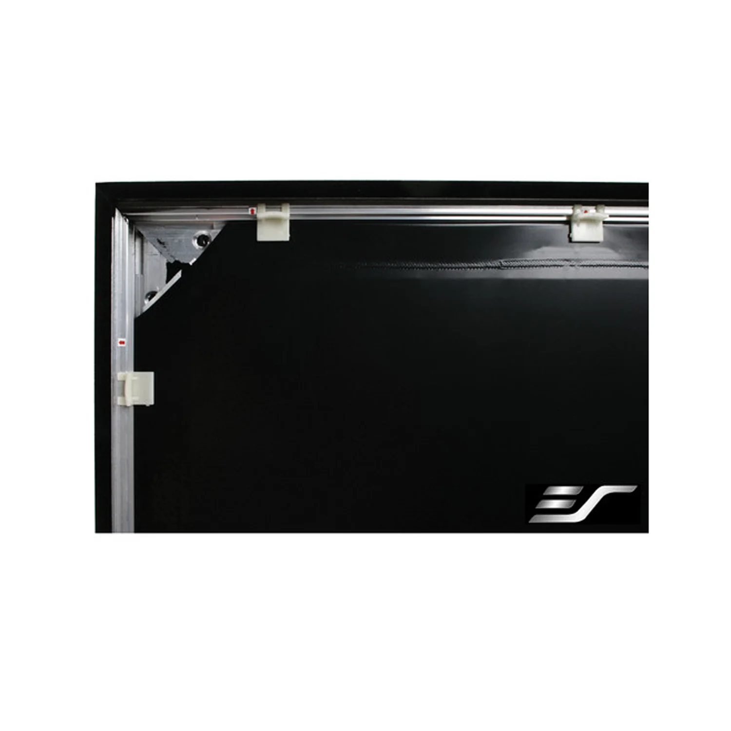 Elite Screens ER100WH1 - 100 Inches Sable Frame B2 Series 3D 4K/8K UHD Fixed Frame Home Theatre Projection Screen - CineWhite (16:9) - view 1