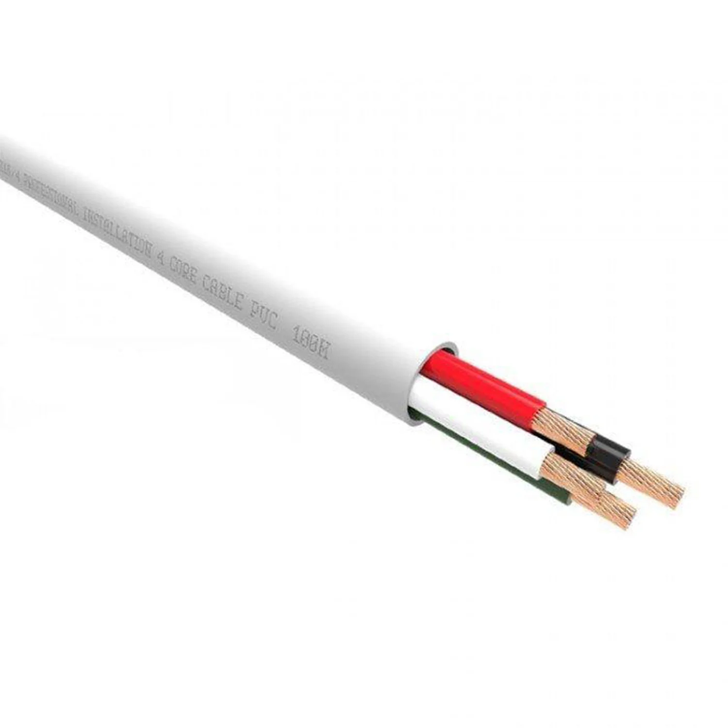 QED QX16/2 -2 Core Speaker Cable -White Colour Jacket- (Per Meter) - view 1
