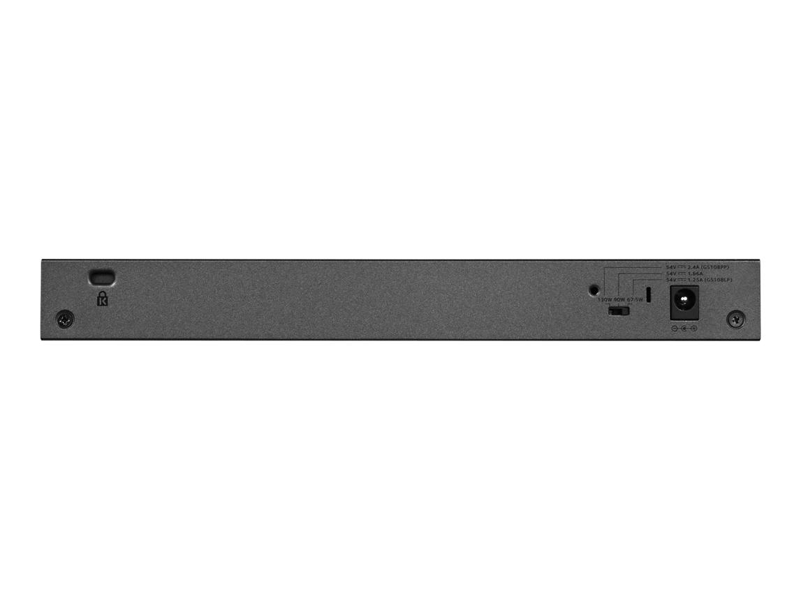 NETGEAR GS108LP – 8-Port Gigabit Ethernet Unmanaged PoE+ Switch (60W) - view 2