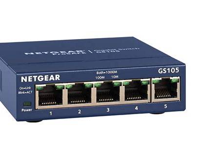 Netgear GS105 5-Port Gigabit Ethernet Switch