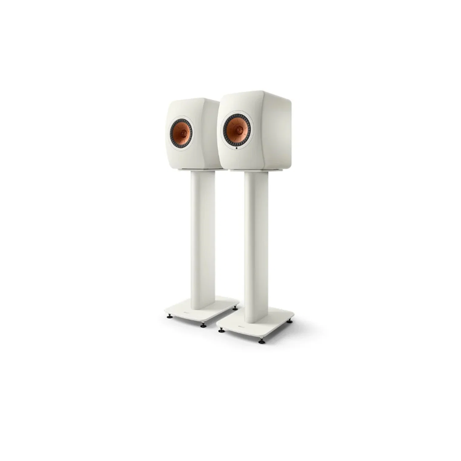 KEF S2 Floor Stands - For Kef LS50 Series (Mineral White) - view 1