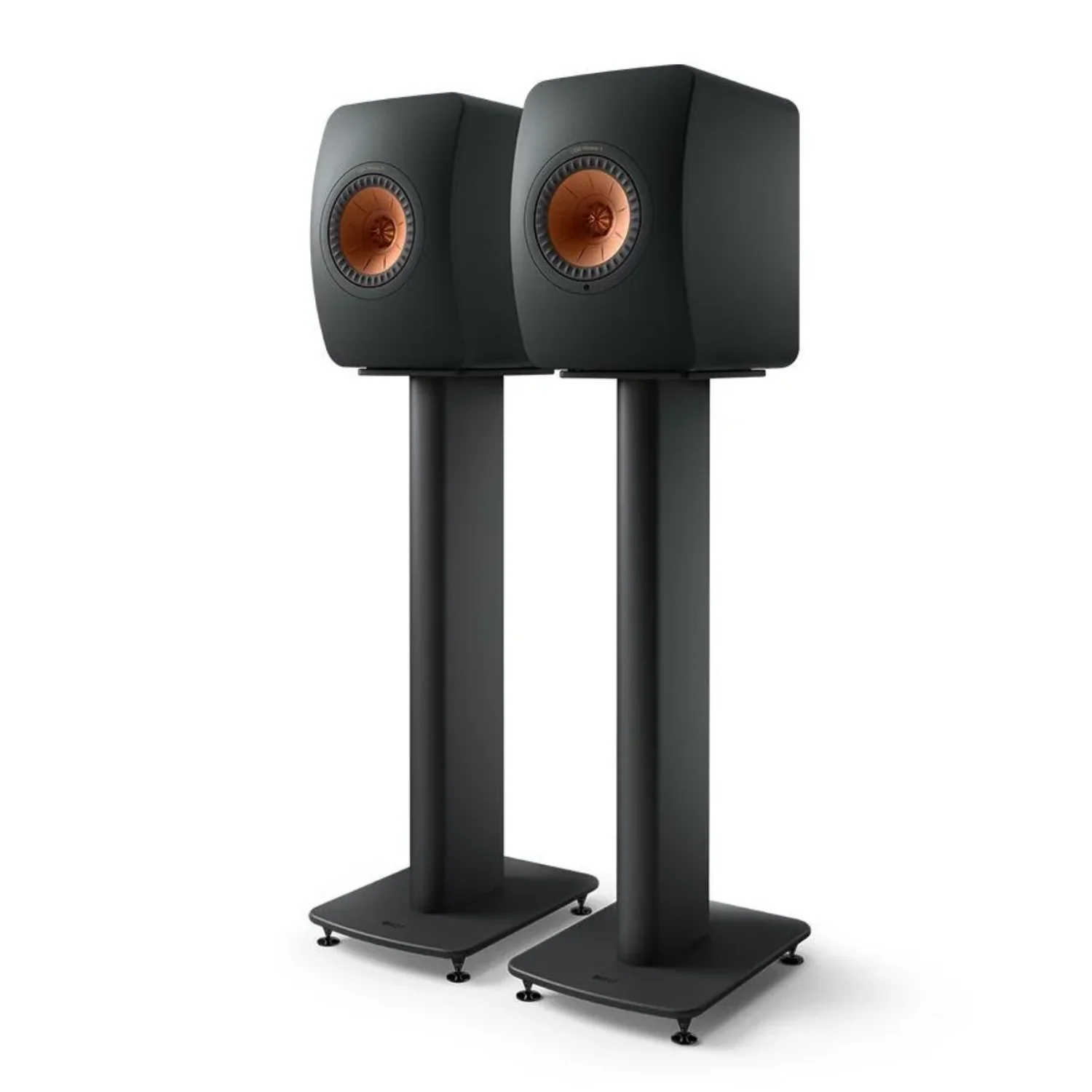 KEF S2 Floor Stands - For Kef LS50 Series (Carbon Black) - view 1