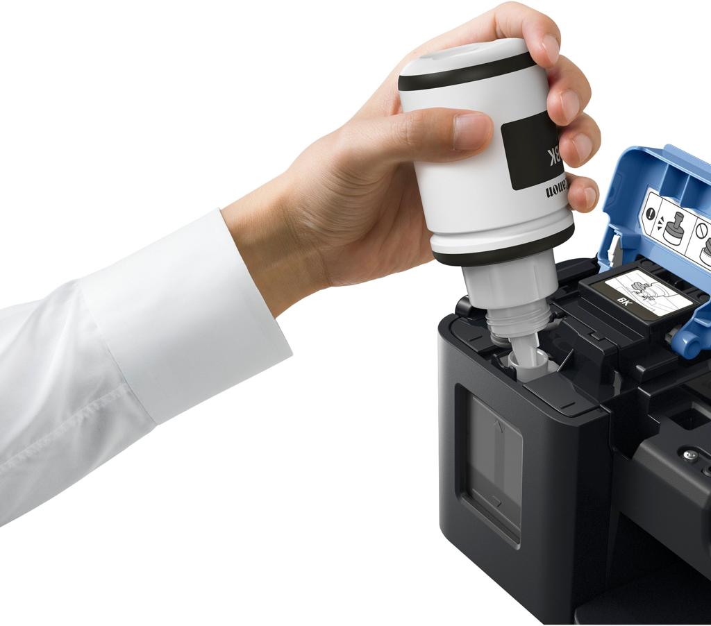 Canon PIXMA MegaTank G2012 – All-in-One Colour Ink Tank Printer with 2 Additional Black Ink Bottles - view 2