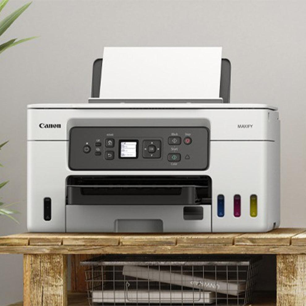 Canon MAXIFY MegaTank GX3072 – All-in-One Wi-Fi Ink Tank Printer with Additional Black Ink Bottles - view 1