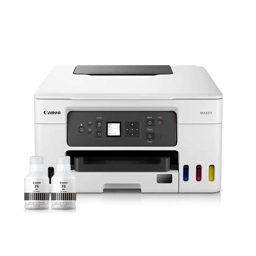 Canon MAXIFY MegaTank GX3072 – All-in-One Wi-Fi Ink Tank Printer with Additional Black Ink Bottles - view 2