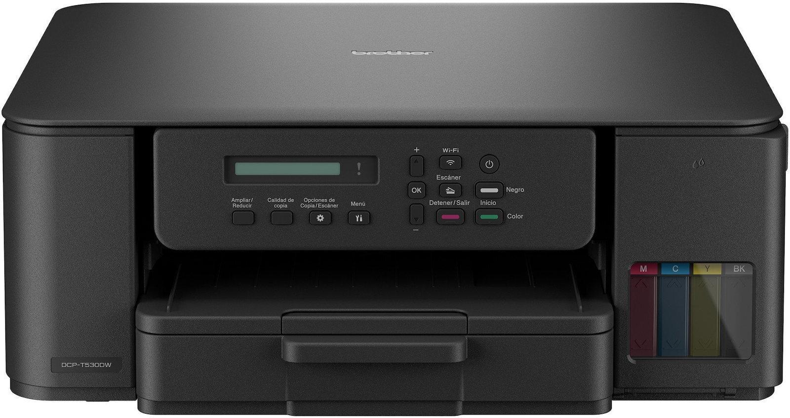 Brother DCP-T530DW – A4 Wireless & USB Multifunction Colour Ink Tank Printer - view 3