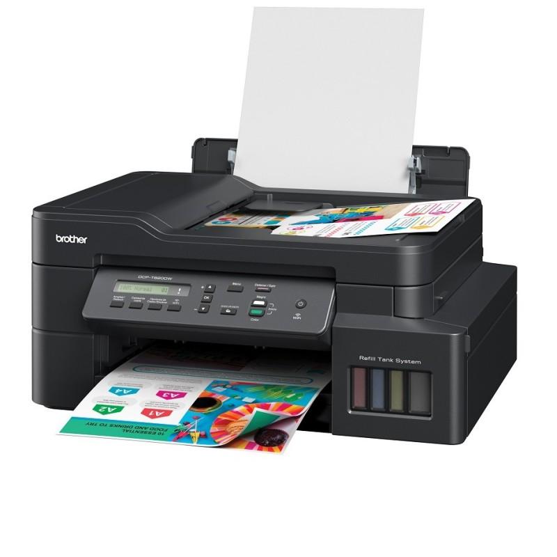 Brother DCP-T820DW – Wi-Fi Auto Duplex Colour Ink Tank Multifunction Printer with ADF & LAN - view 2