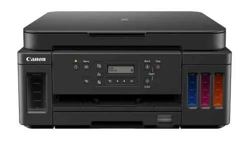 Canon PIXMA MegaTank G6070 All-in-One Colour Ink Tank Printer, Wi-Fi, Auto Duplex & Network, 13ppm Mono & 6.8ppm Colour, Black