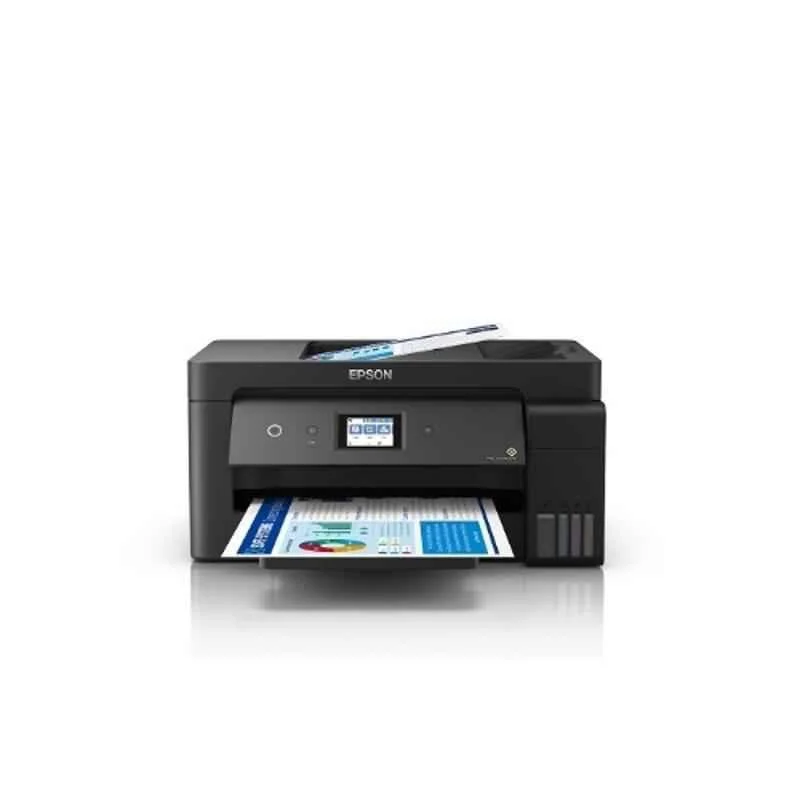Epson EcoTank L14150 A3+ Wi-Fi All-in-One Colour Ink Tank Printer, ADF, Auto Duplex, 38ppm Mono & 24ppm Colour, Black