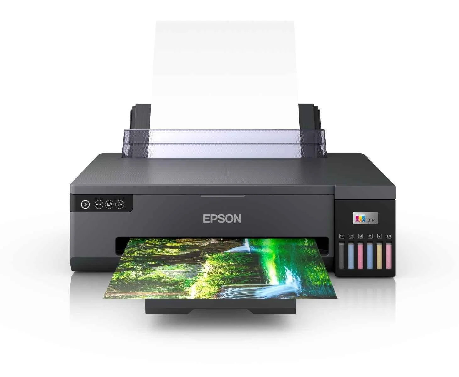 Epson EcoTank L18050 A3+ Single Function 6-Colour Ink Tank Photo & ID Card Printer, Wi-Fi, Borderless & CD/DVD Printing, 22ppm, Black