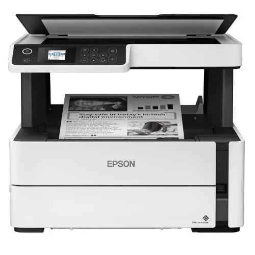 Epson EcoTank M2140 All-in-One Monochrome Ink Tank Printer, USB, Auto Duplex & 3-Year Warranty