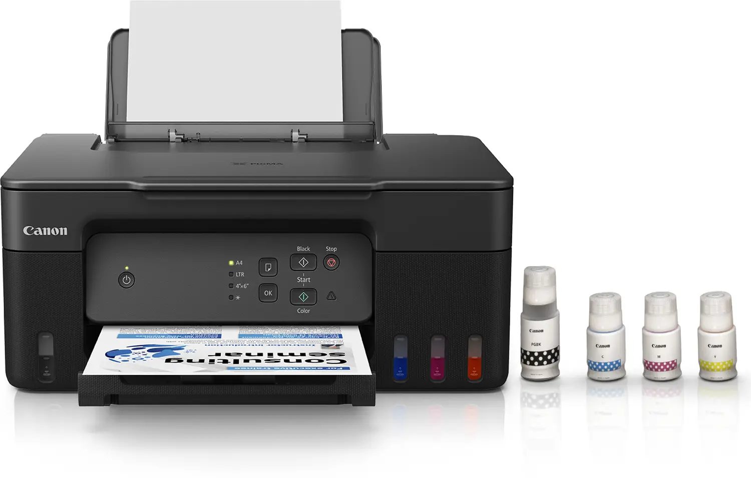 Canon PIXMA MegaTank/Ink Efficient G2730 Multi-function Color Ink Tank Printer with Black (70 ml) & Color (40 ml) - view 2