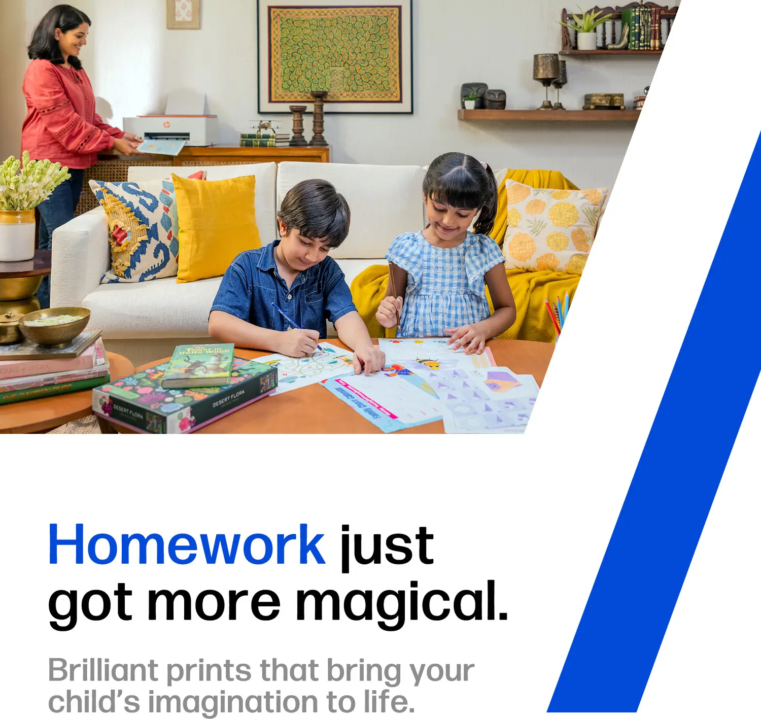 HP Smart All In One 589 Multi-function WiFi Color Ink Tank Printer for Print/Scan/Copy with Up to 4000 Black & 6000 color pages of ink in box - view 2