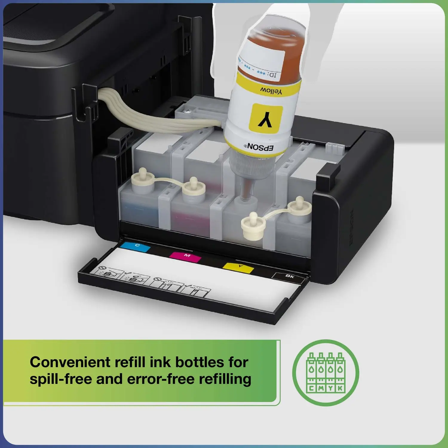 Epson L130 Single Function Inkjet Printer - view 3