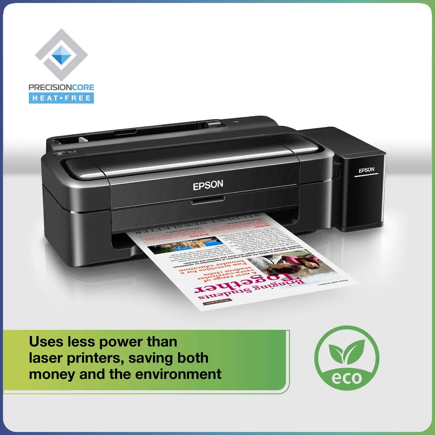 Epson L130 Single Function Inkjet Printer - view 2