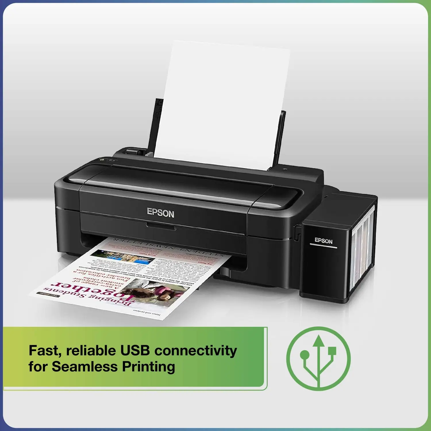 Epson L130 Single Function Inkjet Printer - view 4