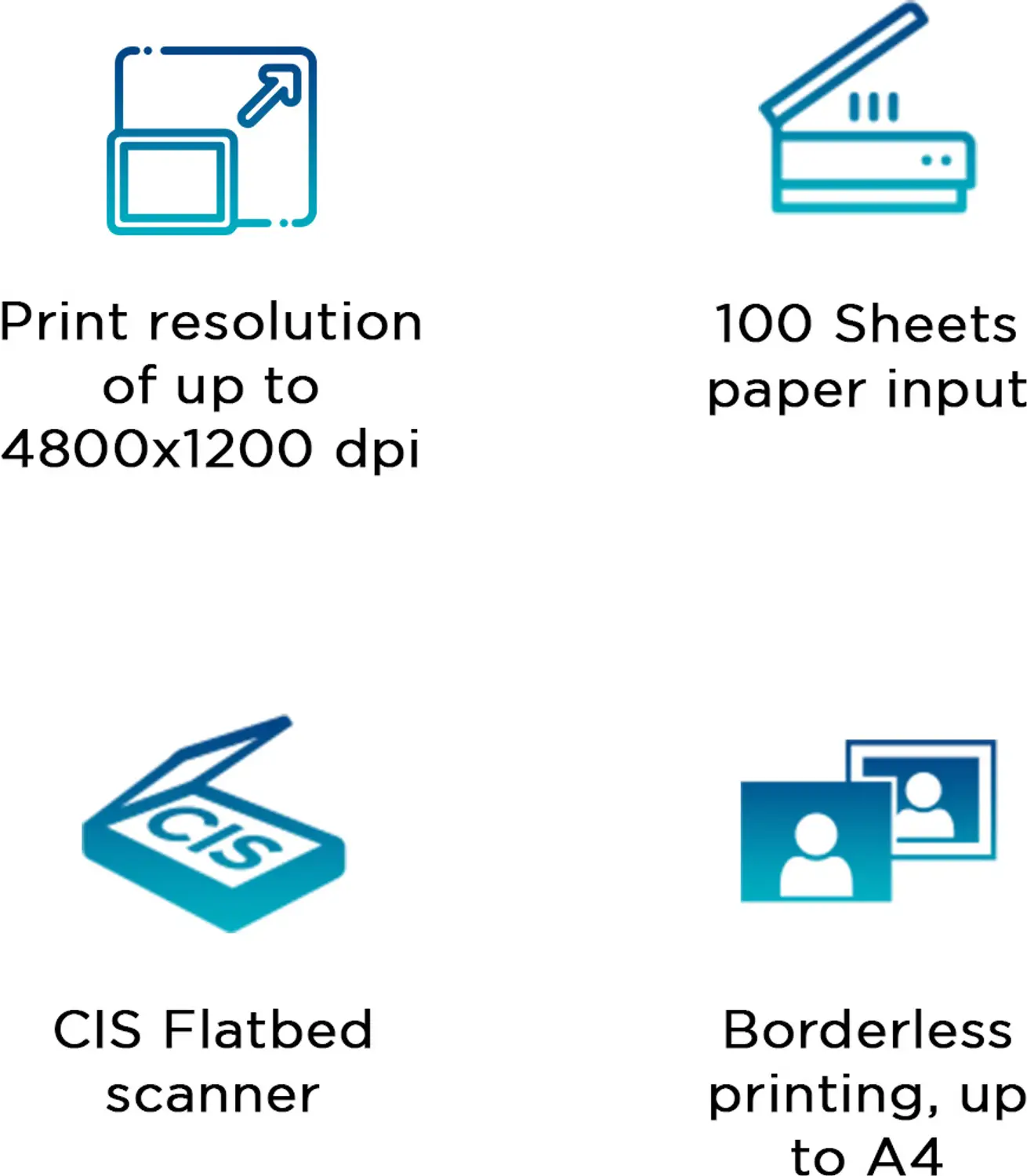 Canon PIXMA INK EFFICIENT G3770 Multi-function WiFi Color Ink Tank Printer for Print/Copy/Scan with 6000 black and 7700 color prints - view 4