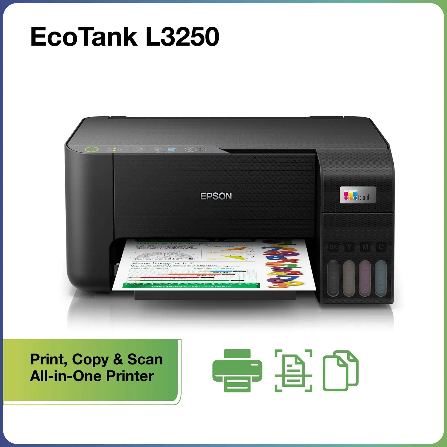 Epson L3250 Multi-function WiFi Color Ink Tank Printer - view 1