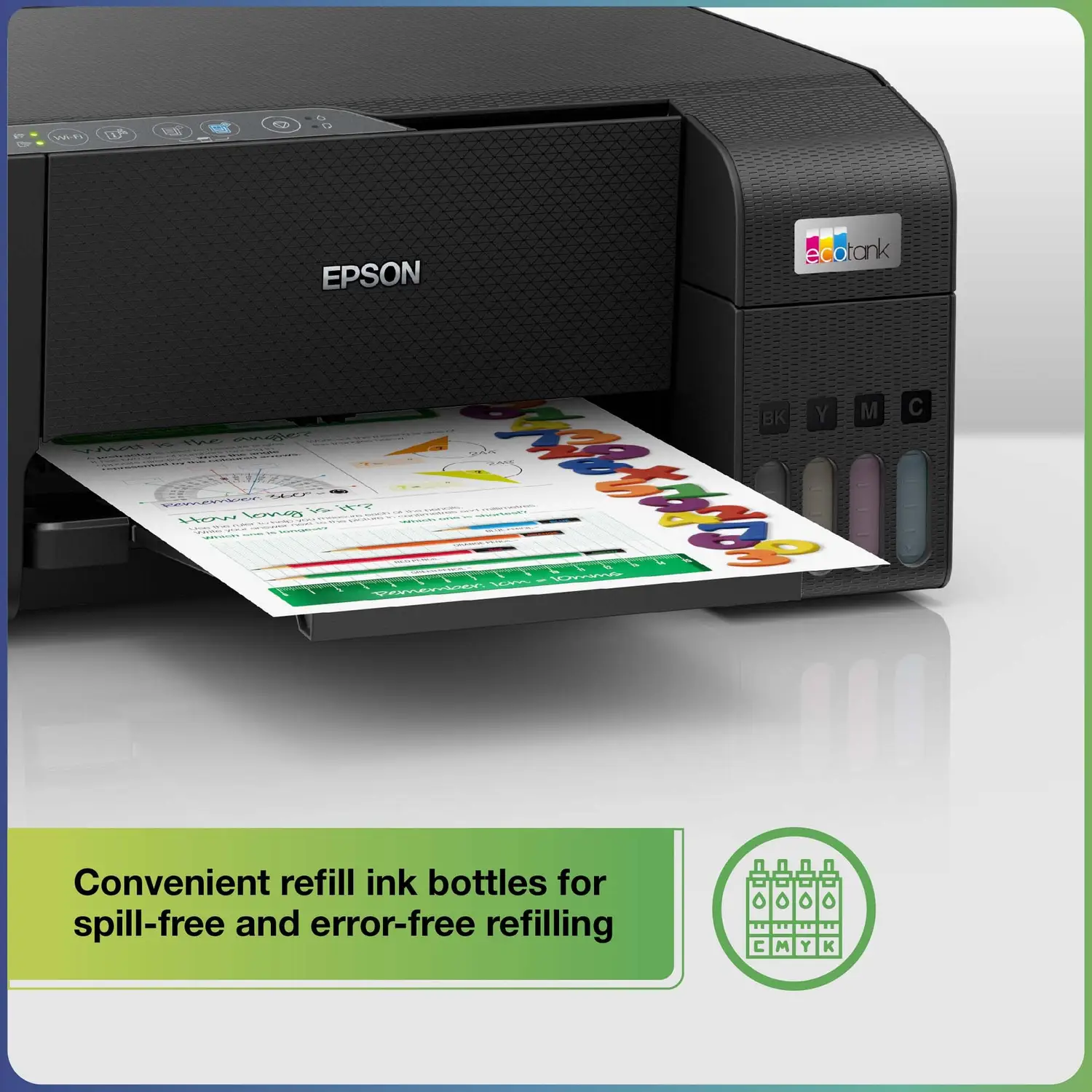 Epson L3250 Multi-function WiFi Color Ink Tank Printer - view 3