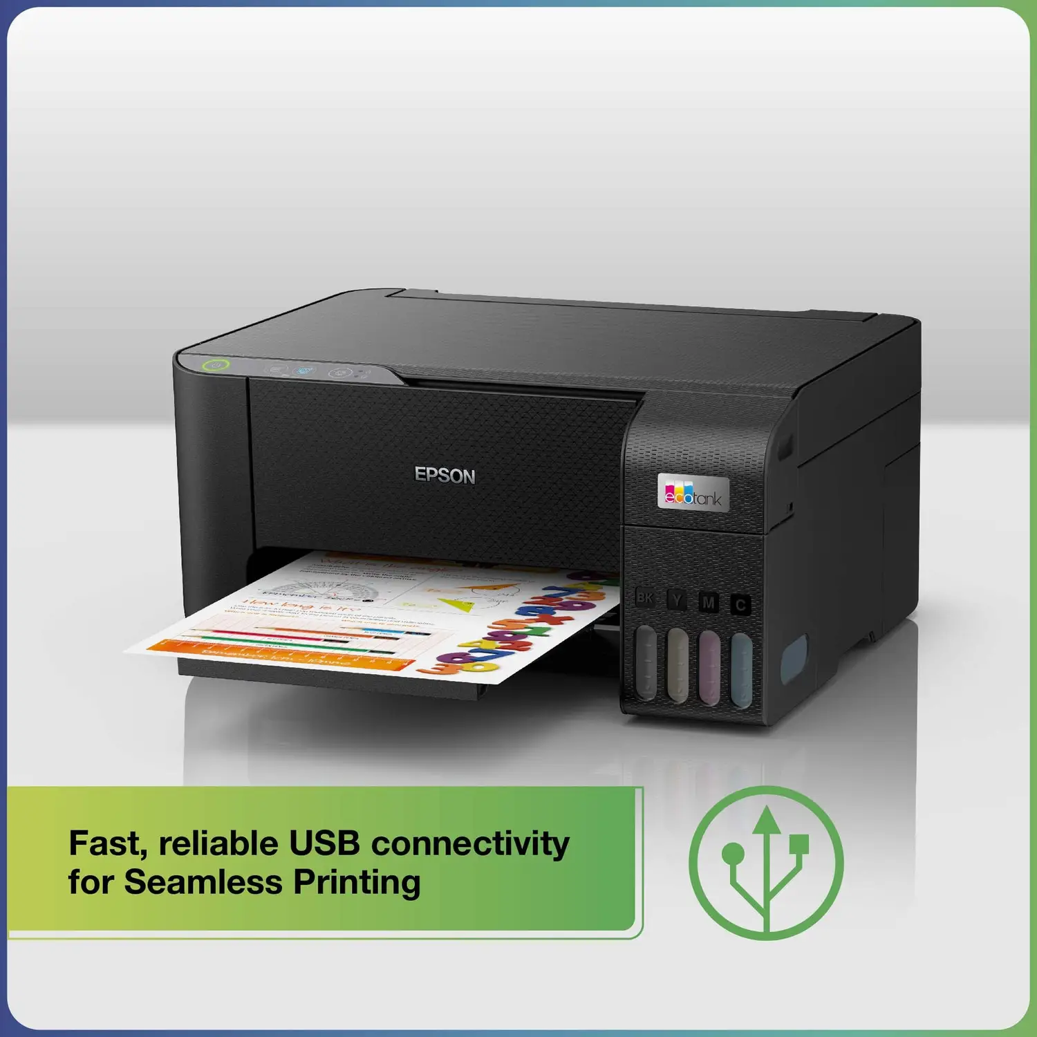 Epson L3251 Multi-function WiFi Color Ink Tank Printer with Voice Activated Printing Google Assistant and Alexa - view 4
