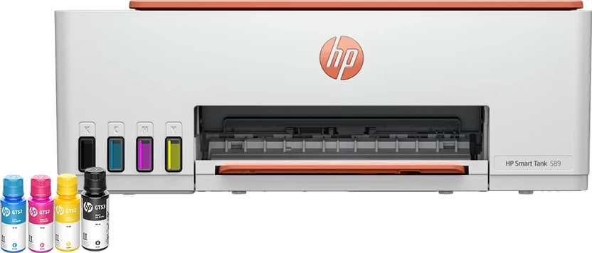 HP Smart All In One 589 Multi-function WiFi Color Ink Tank Printer for Print/Scan/Copy with Up to 4000 Black & 6000 color pages of ink in box - view 5