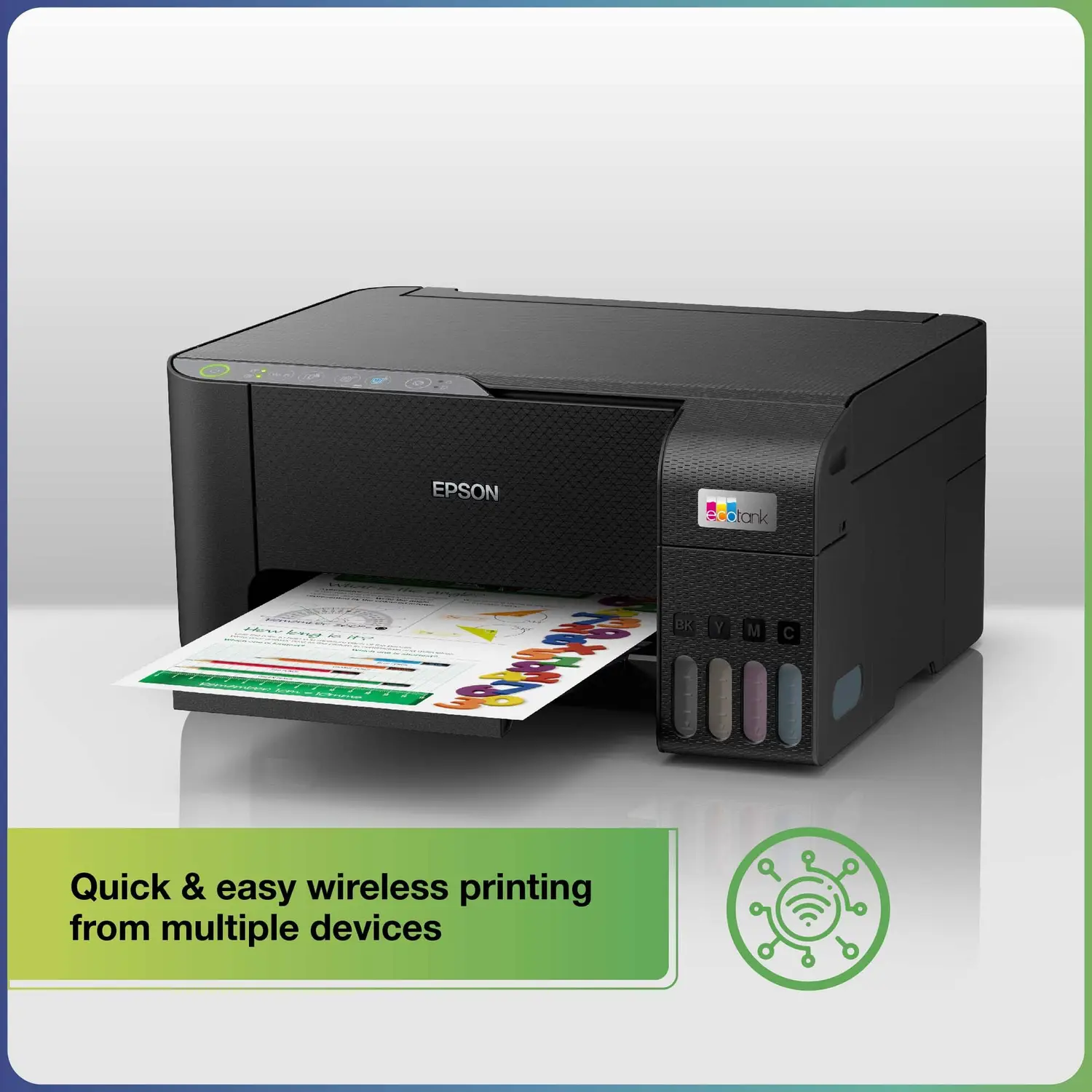 Epson L3250 Multi-function WiFi Color Ink Tank Printer - view 4
