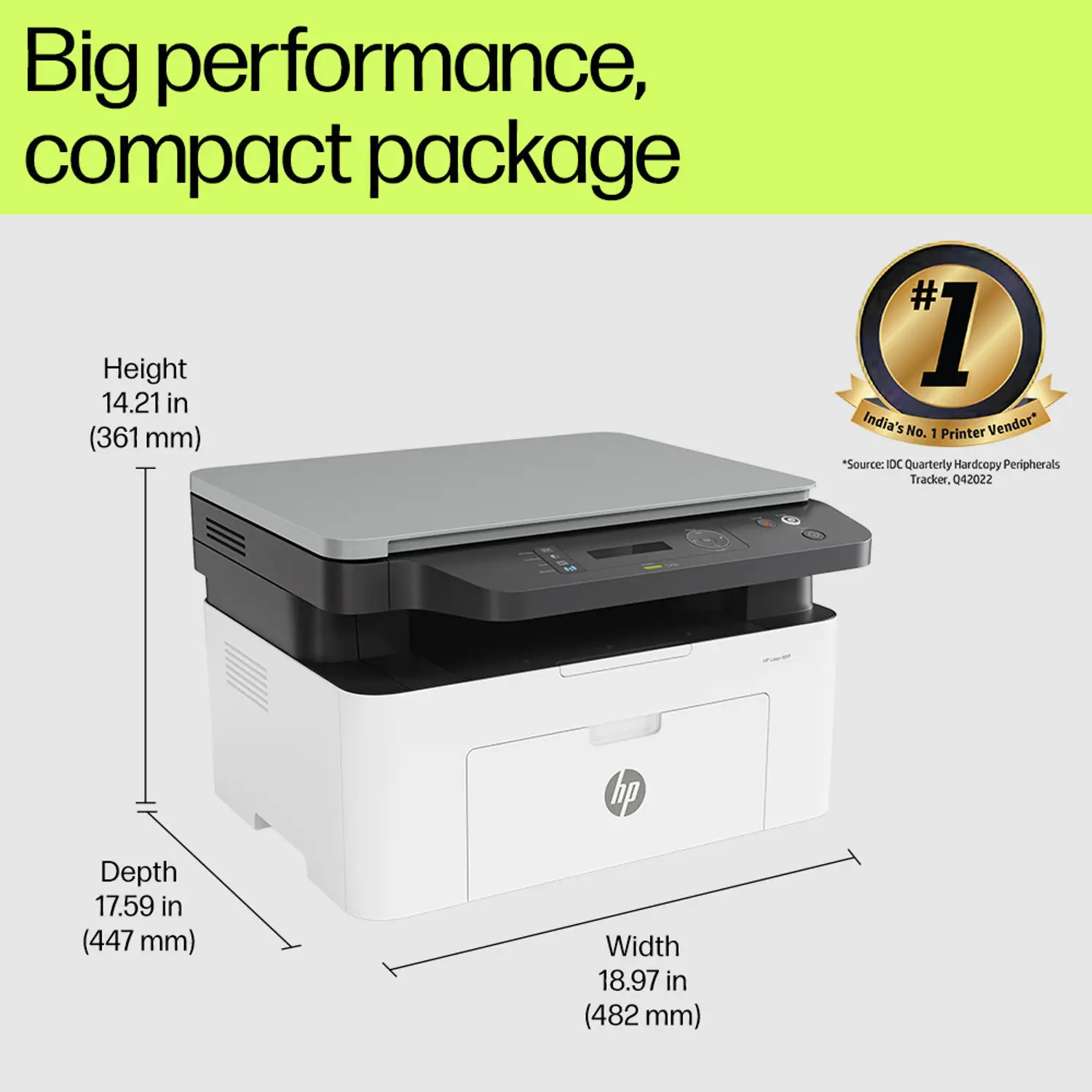 HP MFP 1188NW Multi-function WiFi Monochrome Laser Printer - view 1