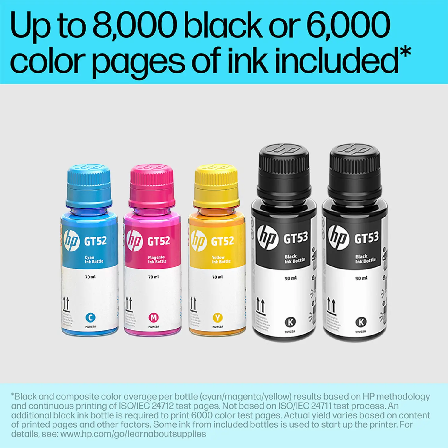 HP Smart Tank 210 Single Function WiFi Color Ink Tank Printer with 1 Extra Black Ink Bottle and Up to 8000 Black & 6000 Pages of Ink in box - view 1