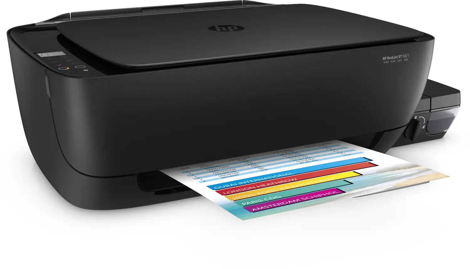 HP DeskJet Ink Tank GT 5821 Multi-function WiFi Color Ink Tank Printer (Borderless Printing) - view 4