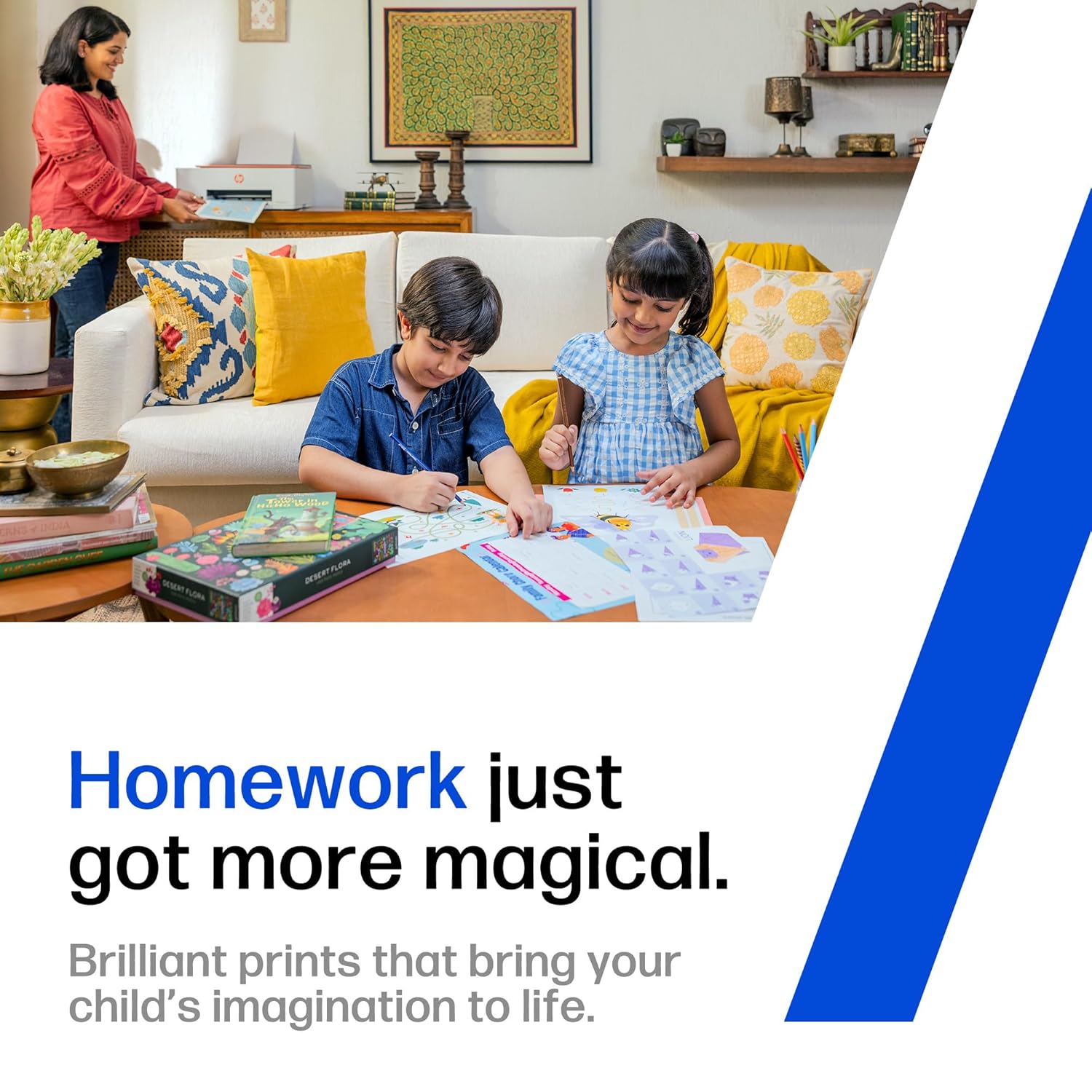 HP Smart Tank 589 All-in-One WiFi Colour Printer |Up to 4000 Black & 6000 Colour Prints I Print,Scan & Copy for Home/Office - view 2