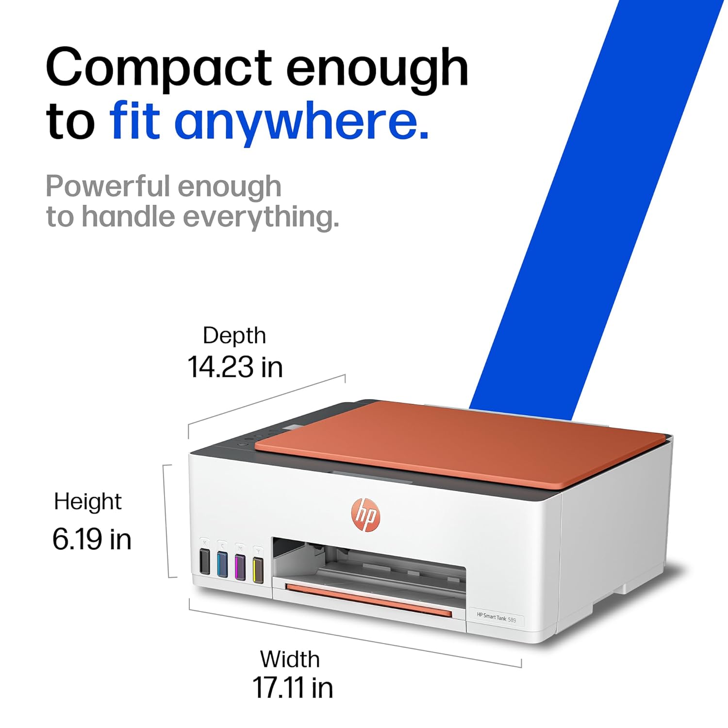HP Smart Tank 589 All-in-One WiFi Colour Printer |Up to 4000 Black & 6000 Colour Prints I Print,Scan & Copy for Home/Office - view 7