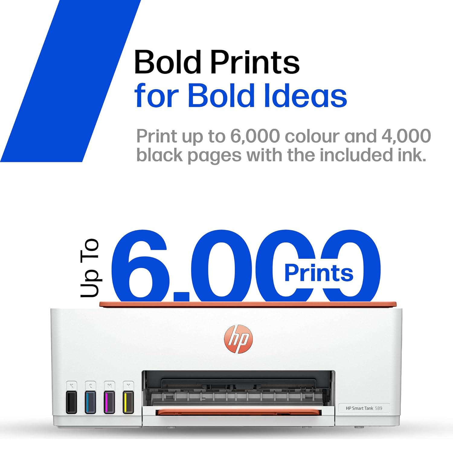 HP Smart Tank 589 All-in-One WiFi Colour Printer |Up to 4000 Black & 6000 Colour Prints I Print,Scan & Copy for Home/Office - view 6