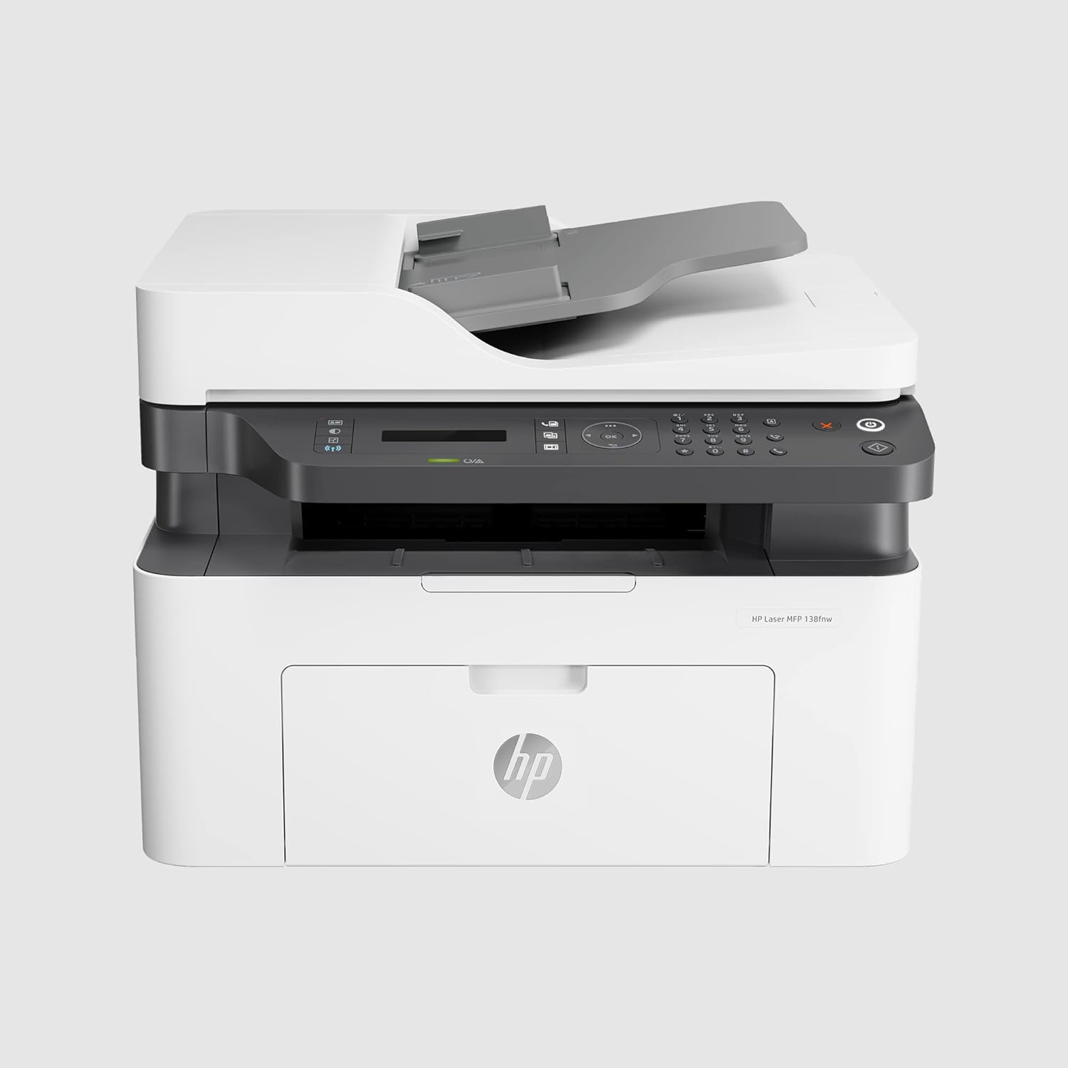 HP Laser MFP 1188fnw, Wireless, Print, Copy, Scan, Fax, 40-Sheet ADF, Hi-Speed USB 2.0, Ethernet, Up to 21 ppm, 150-sheet Input Tray, 100-sheet Output Tray, 1-Year Warranty, Black and White - view 5