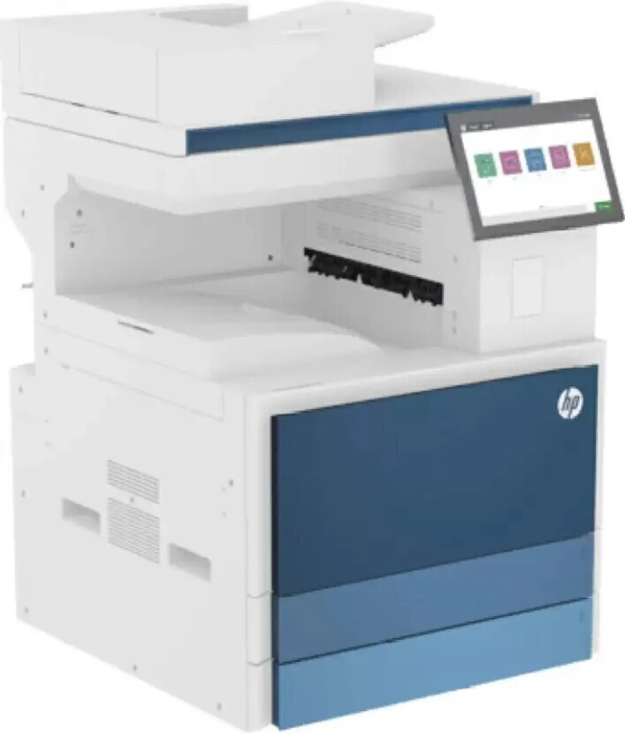HP LaserJet Managed MFP E73135dn Multi-function Monochrome Laser Printer - view 3
