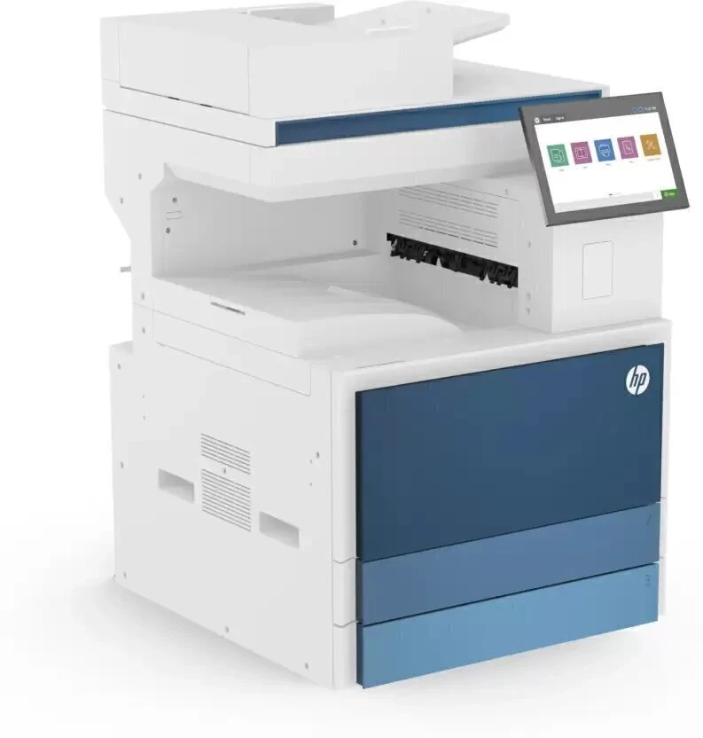 HP LaserJet Managed MFP E73135dn Multi-function Monochrome Laser Printer - view 4