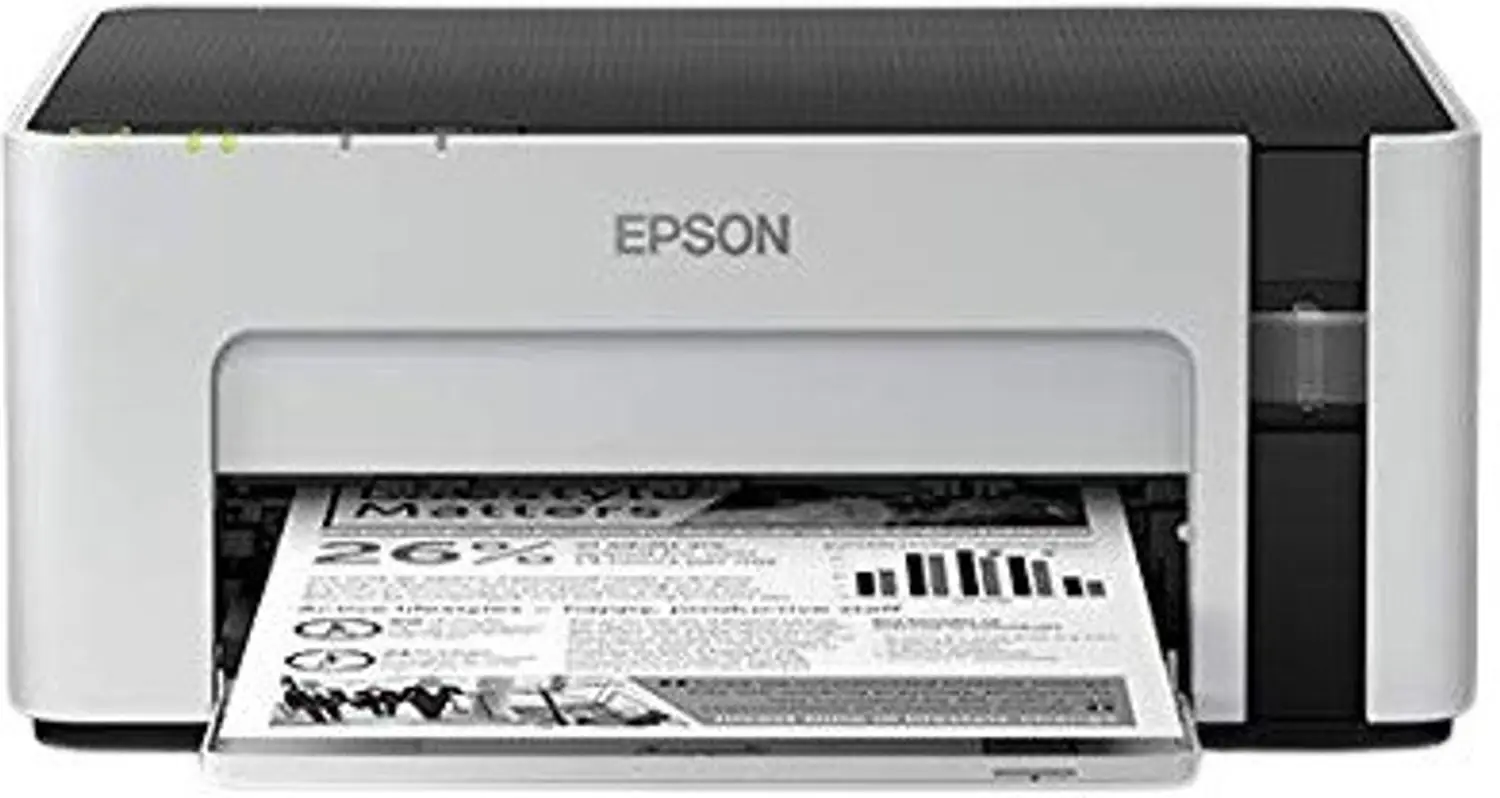 Epson M1120 Single Function WiFi Monochrome Ink Tank Printer (Black Page Cost: 15 Paise)