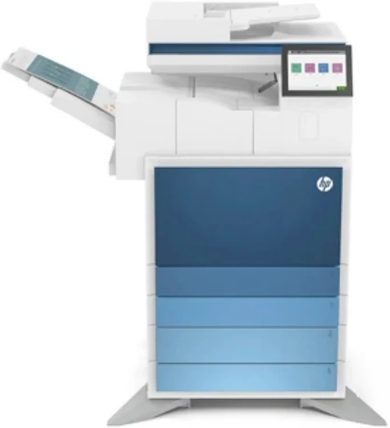 HP ESHPMFPE78528dn Multi-function Monochrome Laser Printer - view 2