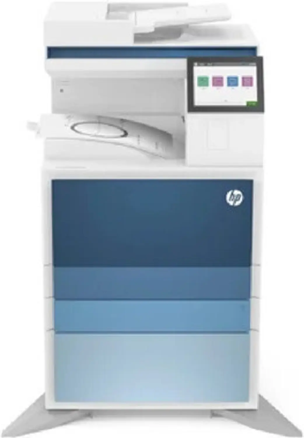 HP ESHPMFPE78528dn Multi-function Monochrome Laser Printer - view 1